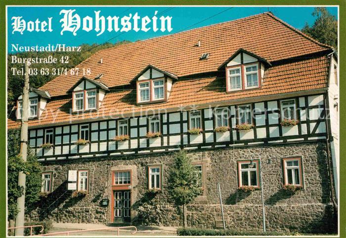 Neustadt Harz Hotel Hohnstein Fachwerkhaus