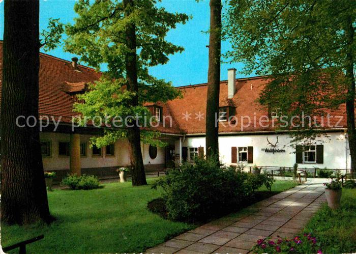 Moritzburg Sachsen Waldschaenke Moritzburg Historische Gaststaette mit Hotel