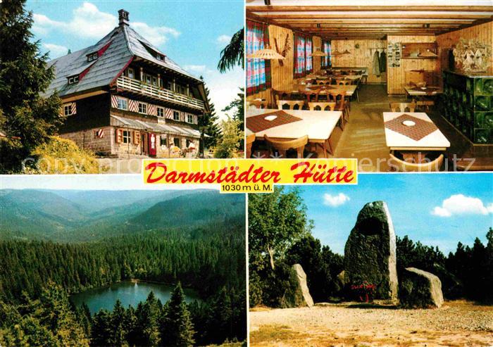 Seebach Ottenhoefen Schwarzwald Darmstaedter Huette Wildsee Ruhestein Schwarzwal