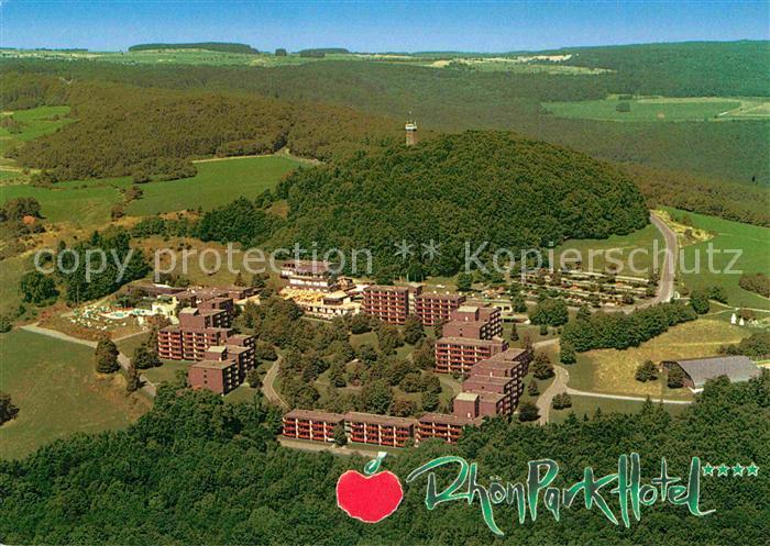 Roth Hausen Rhoen Rhoen Park Hotel an der Rother Kuppe Fliegeraufnahme