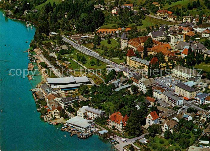 Millstatt Millstaettersee Fliegeraufnahme