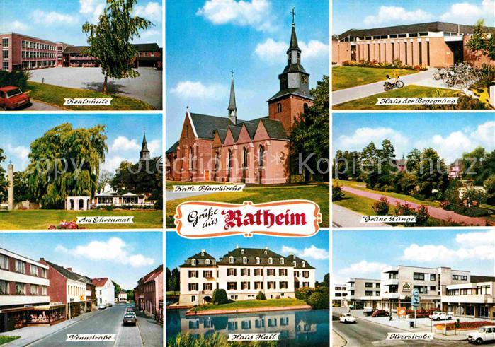 Ratheim Ehrenmal Pfarrkirche Haus-Hall Heerstrasse Vennstrasse