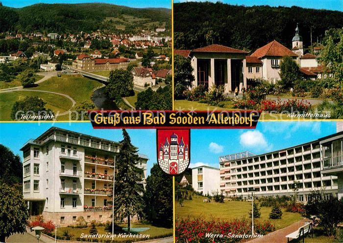 Allendorf Bad Sooden Kurmittelhaus Werra-Sanatorium Sanatorium-Kurhessen