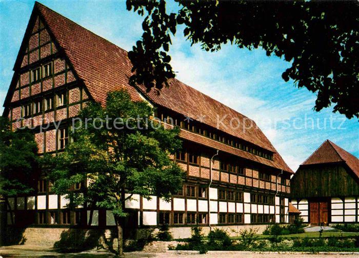 Detmold Heimathaeuser des Lippischen Landesmuseums am Burggraben