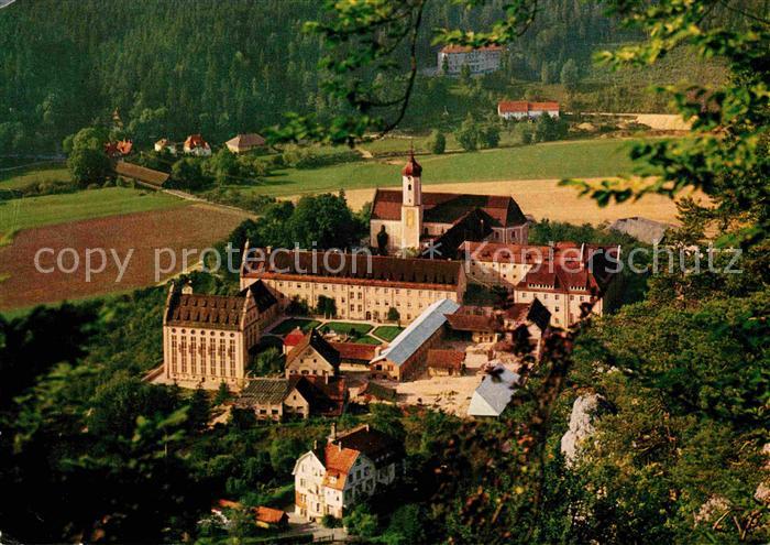 Beuron Donautal Fliegeraufnahme Benediktiner-Erzabtei Oberes Donautal