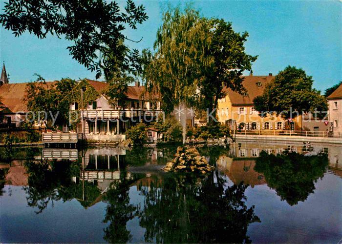 Pleystein Partie am Weiher