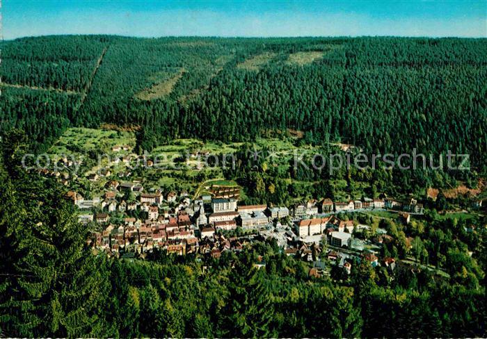 Wildbad Schwarzwald Blick vom Sommerberg