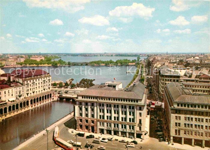 HAMBURG  CITY Drei Alsterbecken