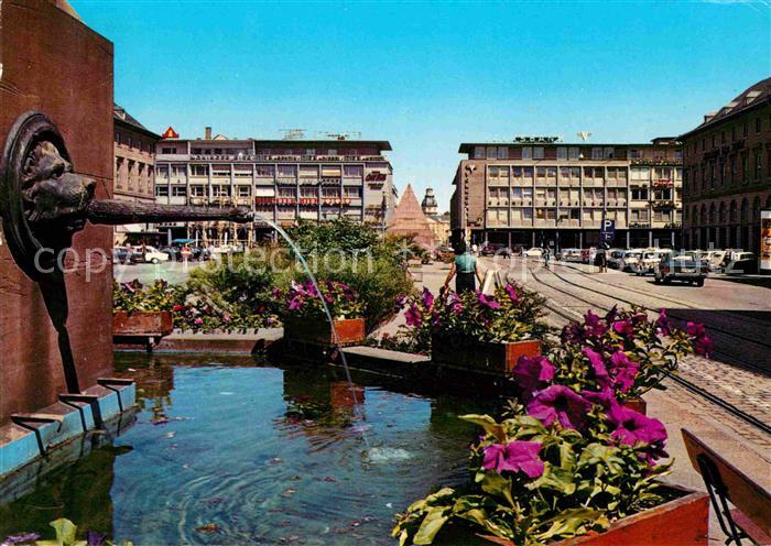 Karlsruhe Baden Marktplatz