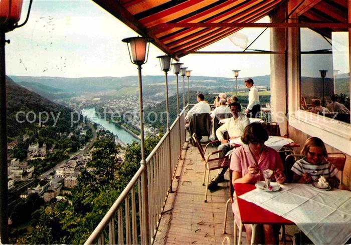 Bad Ems Berghotel Concordiaturm mit Lahnpartie