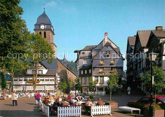 Monschau Montjoie NRW Marktplatz