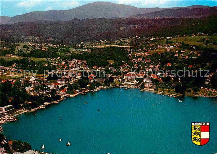 Velden Woerthersee Fliegeraufnahme
