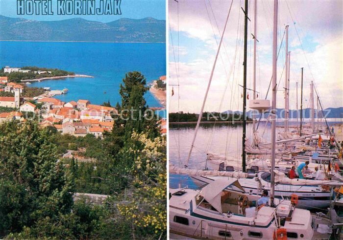 Zadar Zadra Zara Turisthotel Korinjak Hafen