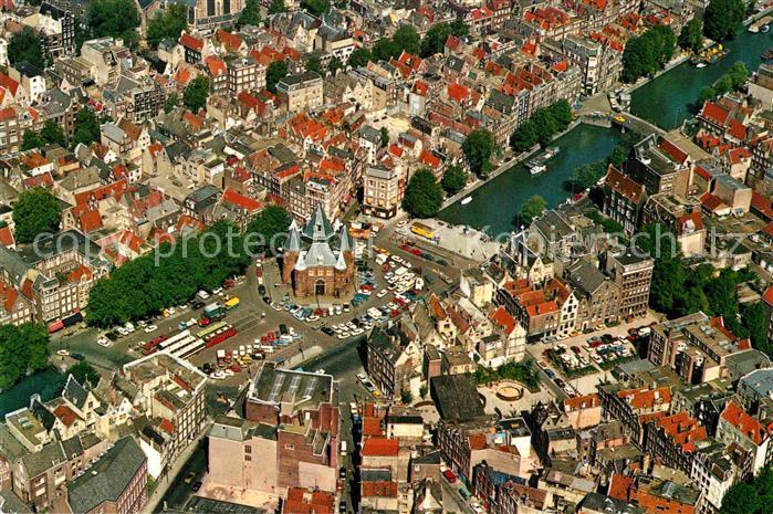 Amsterdam Niederlande Fliegeraufnahme