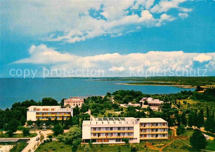 Umag Umago Istrien Fliegeraufnahme Punta