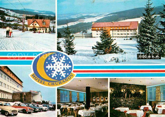 Tschechische Republik Sumava Skigebiet