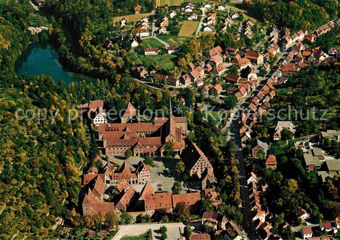 Maulbronn Fliegeraufnahme mit Zisterzienser-Klosteranlage