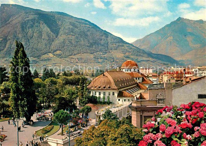 Merano Meran Promenade im Kurhaus