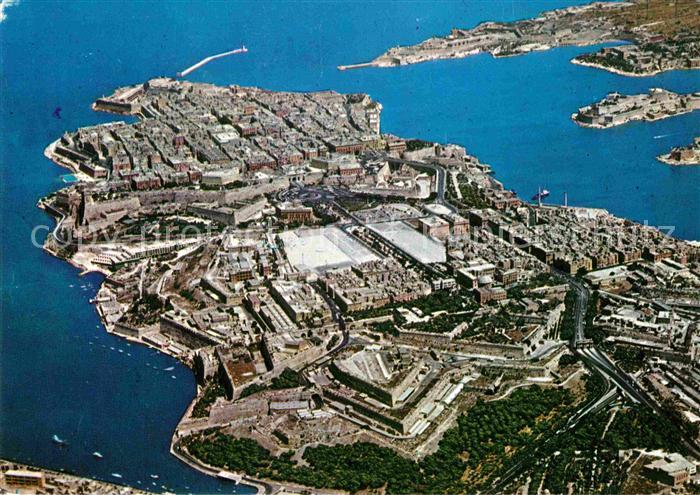 Malta Fliegeraufnahme Valetta