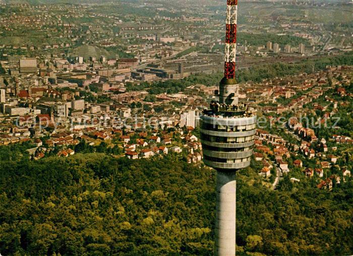 STUTTGART  CITY Fliegeraufnahme mit Fernsehturm