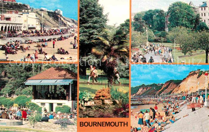 Bournemouth Central Gardens West Cliff Upper Gardens