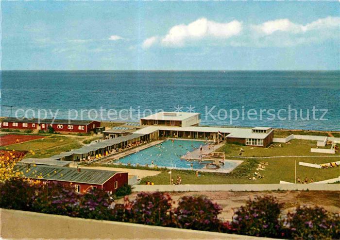 HELGOLAND Insel Schleswig-Holstein Neues Schwimmbad