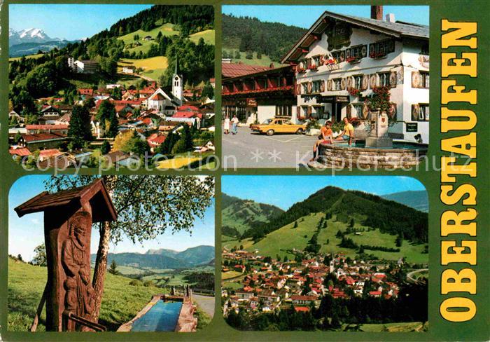 Oberstaufen Oberallgaeu Bayern Restaurant Brunnen