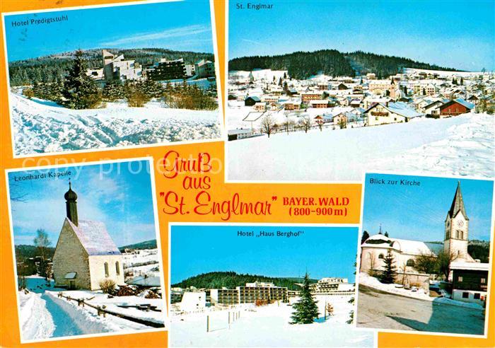 St Englmar Kirche Hotel Predigtstuhl Leonhardi Kapelle