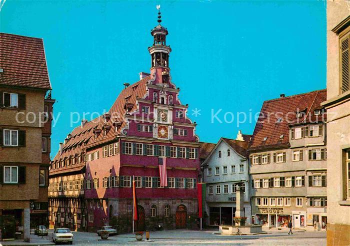 Esslingen Neckar Rathausplatz alte Rathaus