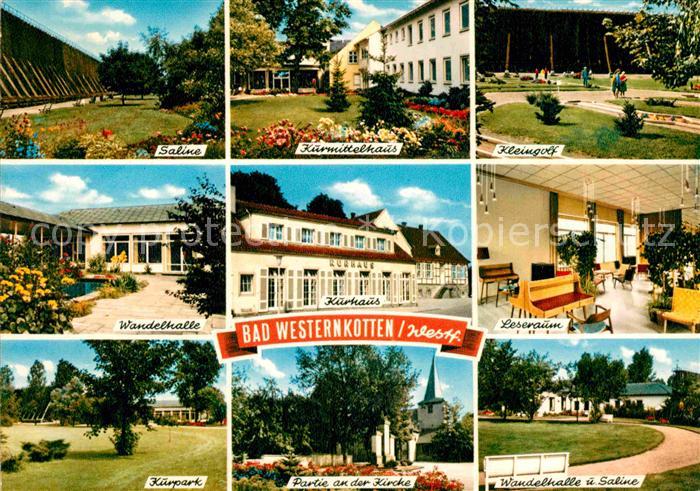 Bad Westernkotten Saline Kurhaus Kirche