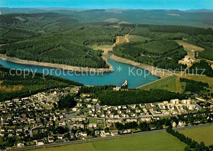 Allenbach Siegen Breitenbach-Talsperre Fliegeraufnahme