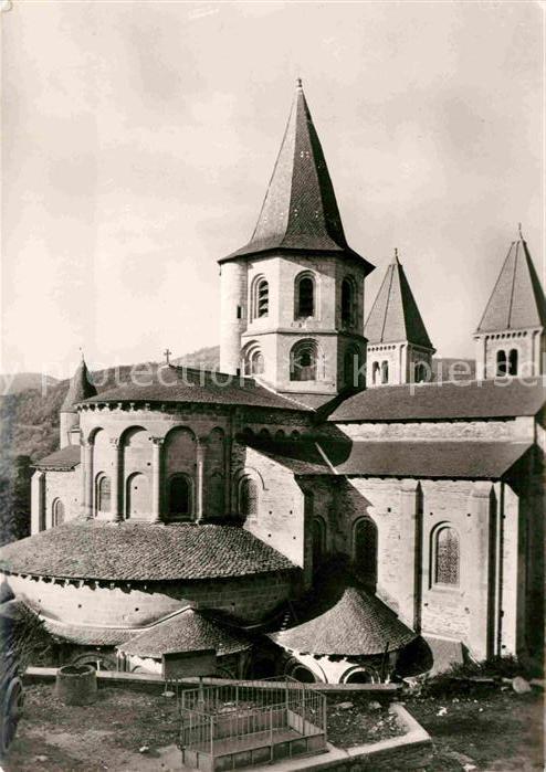 Conques Aveyron Eglise Abside