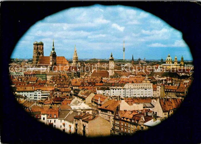 Muenchen Bayern Frauenkirche Peterskirche