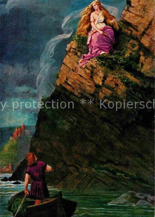 Loreley Lorelei Kuenstlerkarte