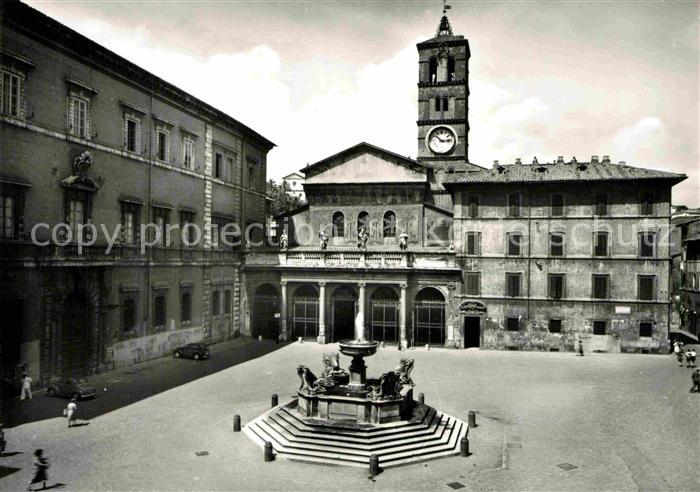 Roma Rom Piazza S. Maria Trastevere