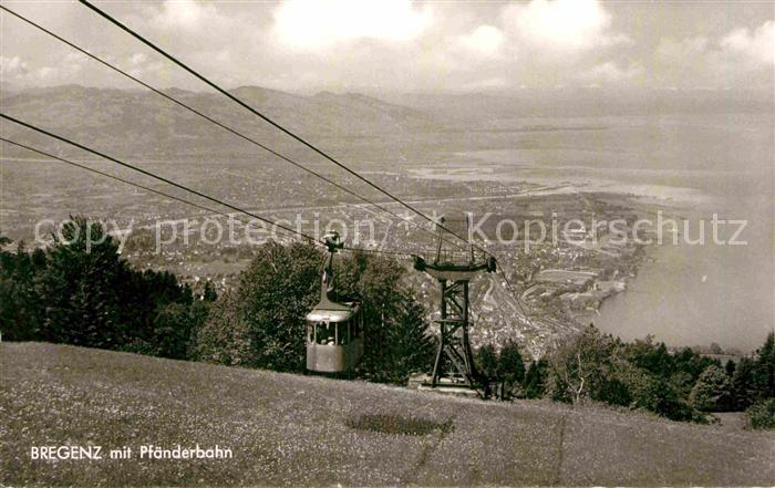 Seilbahn Pfaenderbahn Bregenz Bodensee
