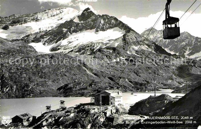 Seilbahn Enzingerboden-Weiss-See Mittelstation Tauernmoos-See