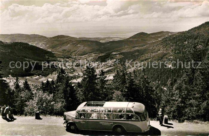 Autobus Omnibus Schoenmuenzach Schwarzwald Rheintal Vogesen