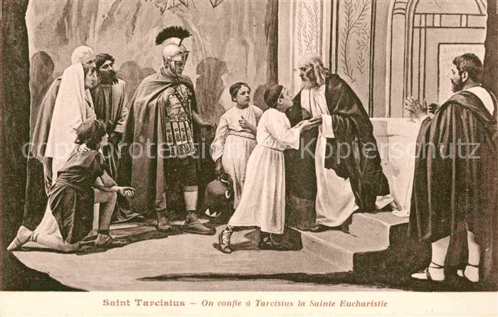 Christentum Saint Tarcisius Sainte Eucharistie