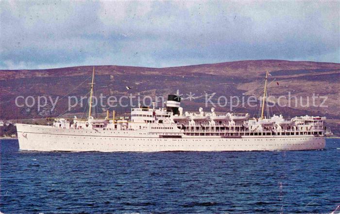 Schiffe Ships Navires M.S. Devonia
