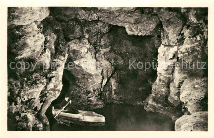 Hoehlen Caves Grottes Altensteiner Höhle See Bad Liebenstein