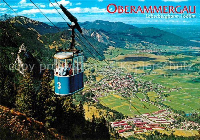 Seilbahn Laberberg Oberammergau Kofel Grosse Klammspitze