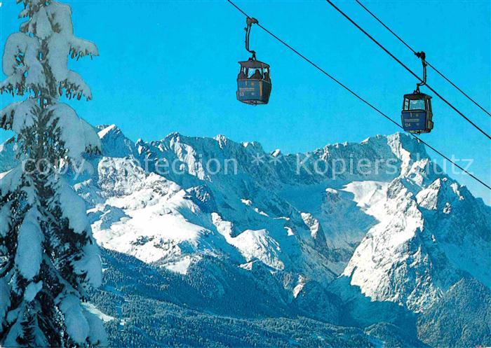 Seilbahn Wankbahn Garmisch-Partenkirchen Zugspitzgruppe