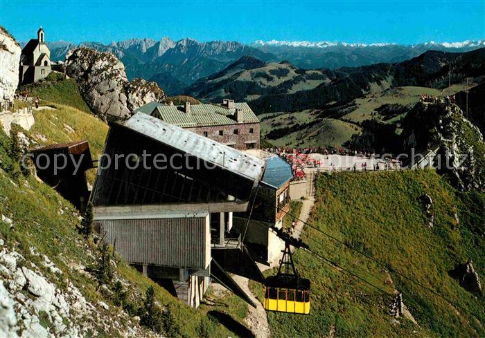 Seilbahn Wendelstein Bergstation Wendelsteinkircherl Wendelsteinhaus