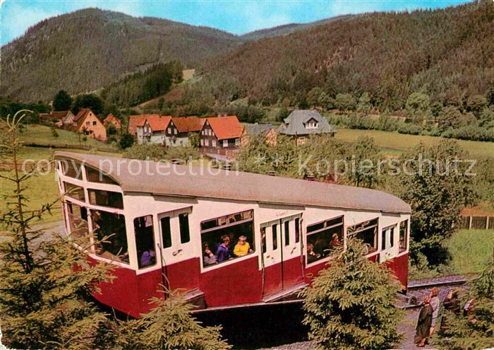 Zahnradbahn Bergbahn Oberweissbach Talstation Obstf
