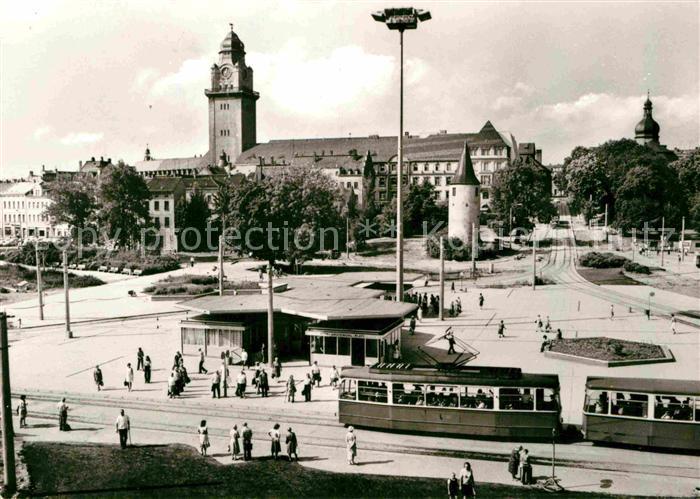 Strassenbahn Plauen Otto-Grotewohl-Platz