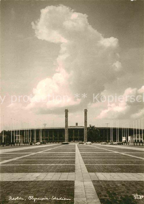 Foto Popp Nr. 3106 Berlin Olympia-Stadion