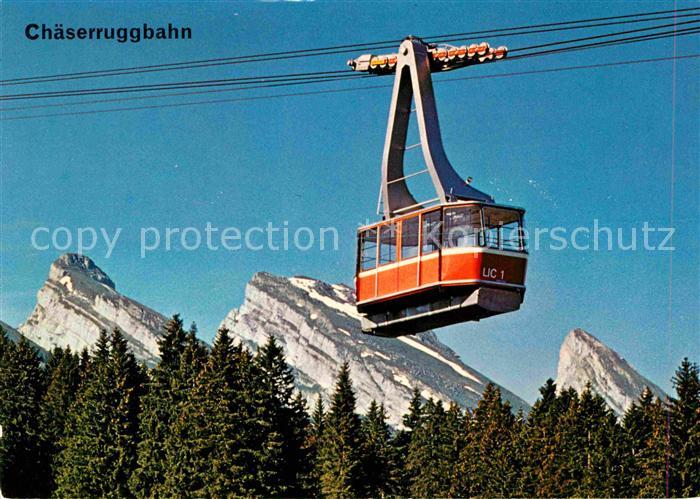 Seilbahn Chaeserrugg Unterwasser Obertoggenburg Zuestollen Brisi Fruemsel