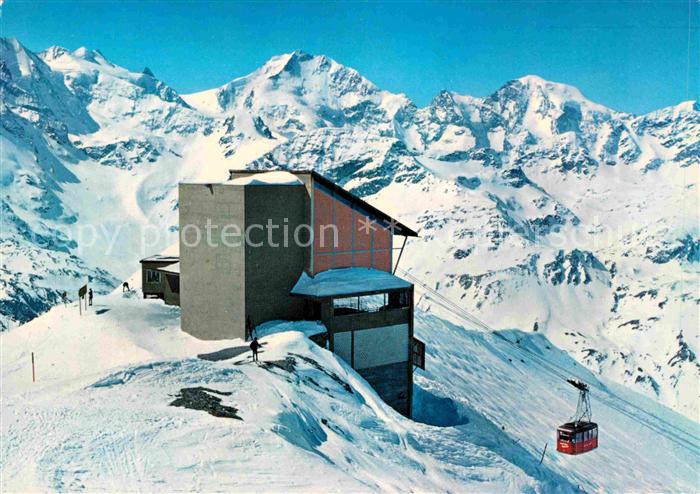 Seilbahn Lagalp-Berninahaeuser Piz Bernina