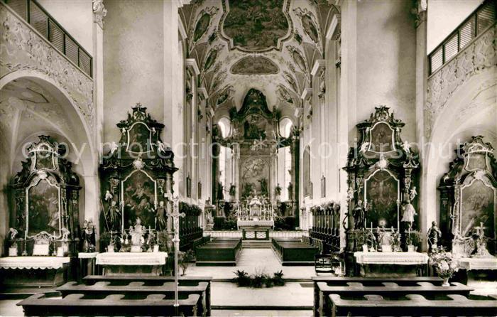 St Trudpert Kloster innen im Untermuenstertal
